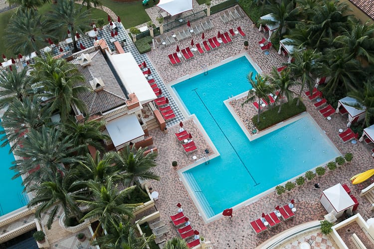Pool Arial View
