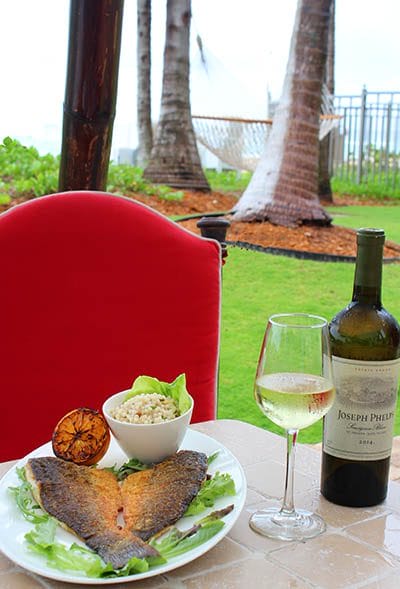 Branzino and Sauvignon Blanc