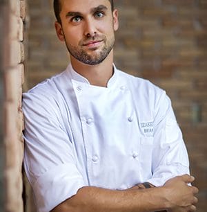 Chef Brian Nasajon of Beaker & Gray in Miami.