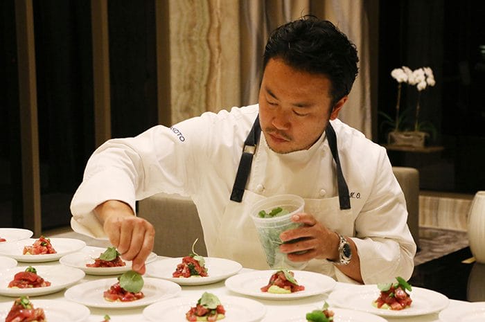 Chef Makoto Okuwa kicked off SOBE Food & Wine Festival at The Mansions at Acqualina