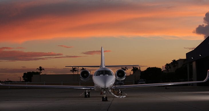 Mercury Jets private charter company.
