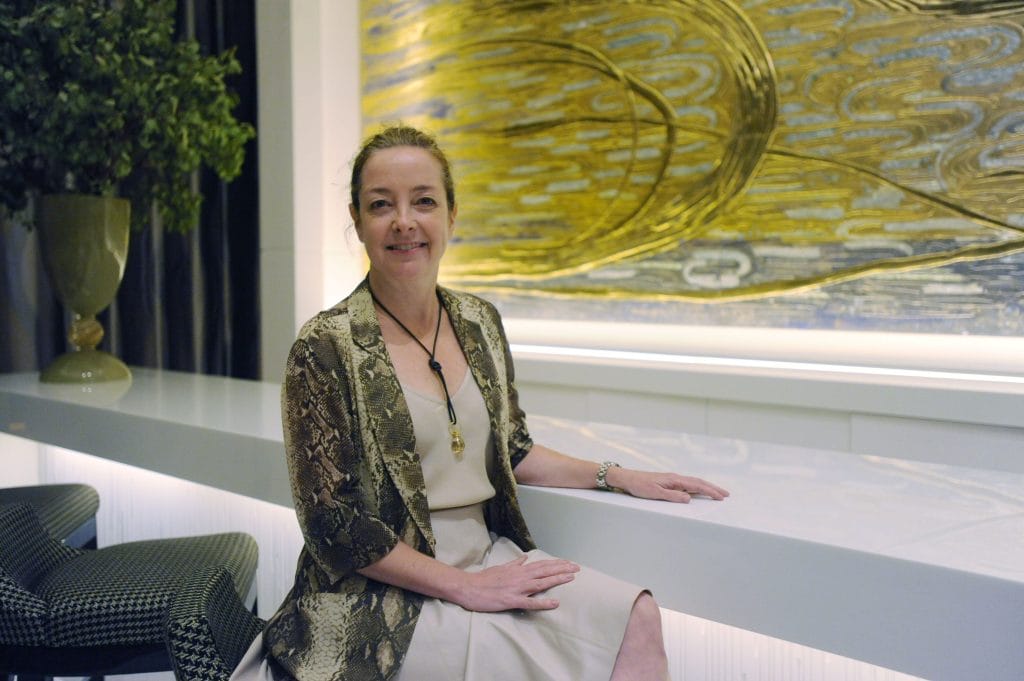 Nancy Lorenz Unveils Her Artwork for The Mansions at Acqualina