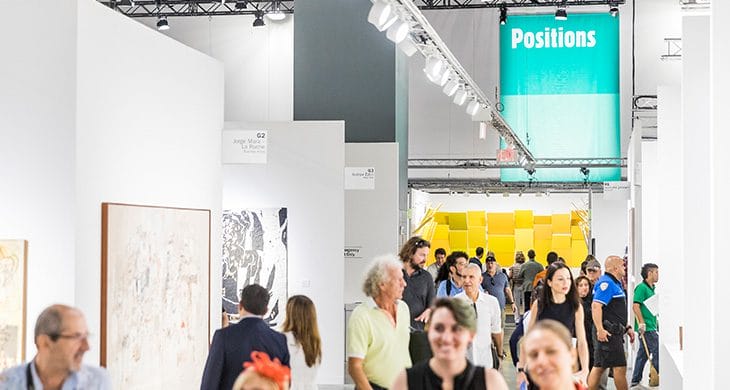Positions sector at Art Basel Miami Beach.