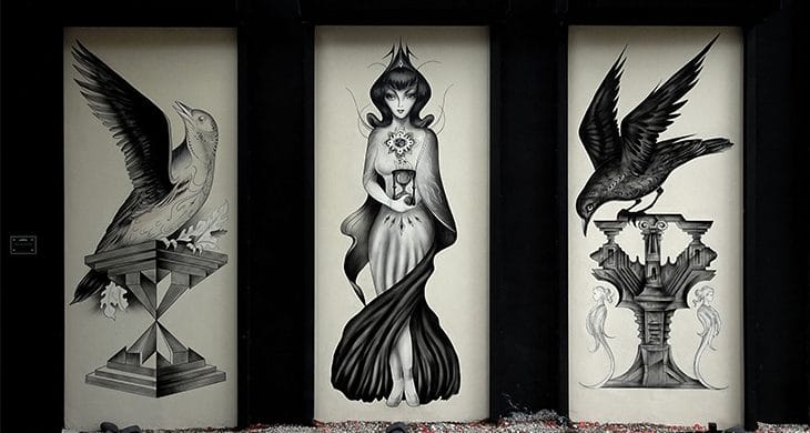 Santiago Rubino Mural Wynwood