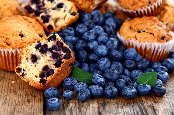 Blueberry Maple Muffins