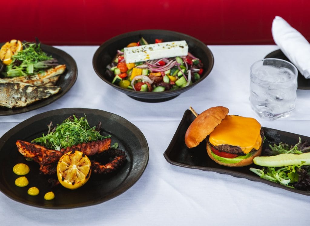 Costa Grill Assorted Dishes
