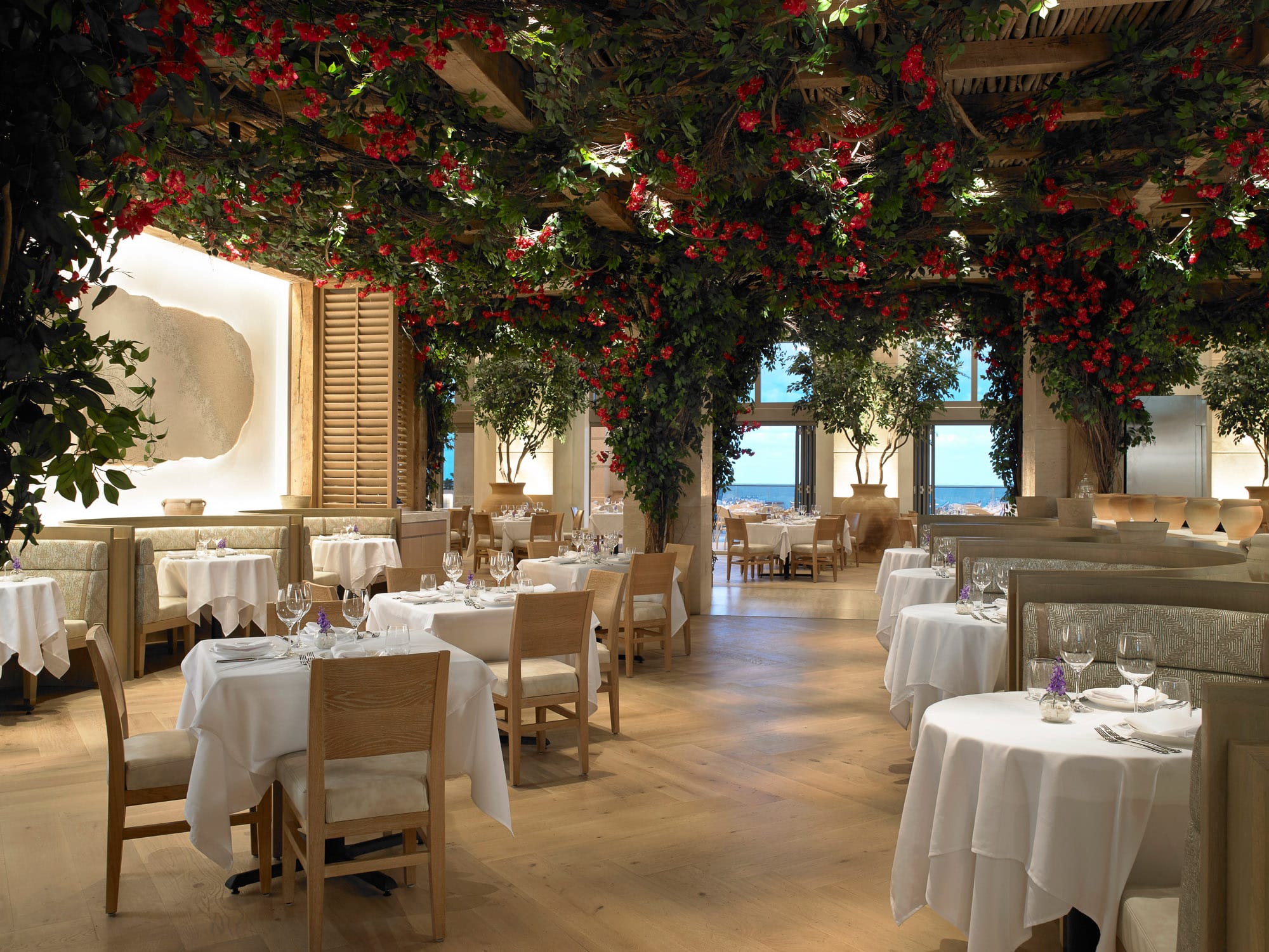 Avra Restaurant Interior Dining Room