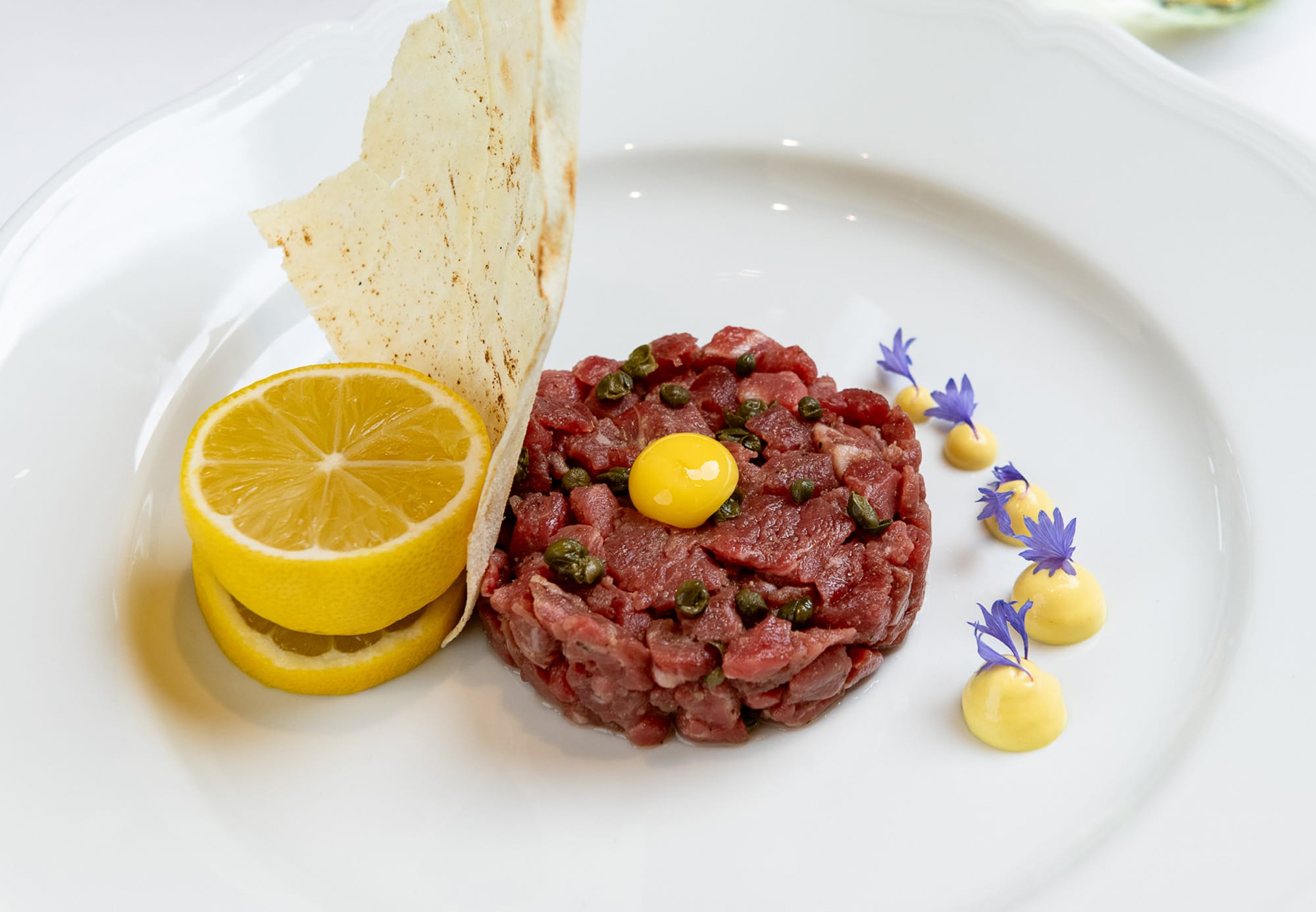Il Mulino's Beef Tartare dish