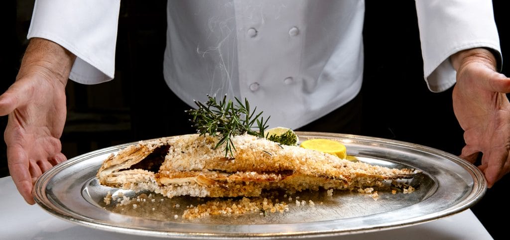 Il Mulino's Branzino dish