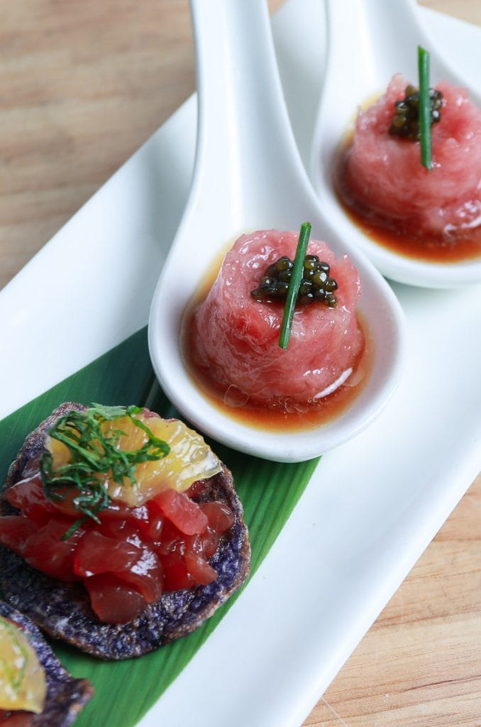 Ke-uH Tuna Experience dish